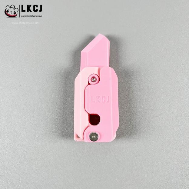 Real 3D Printed Mini 1911 Decompression Model Keychain, Non-launchable LKCJ