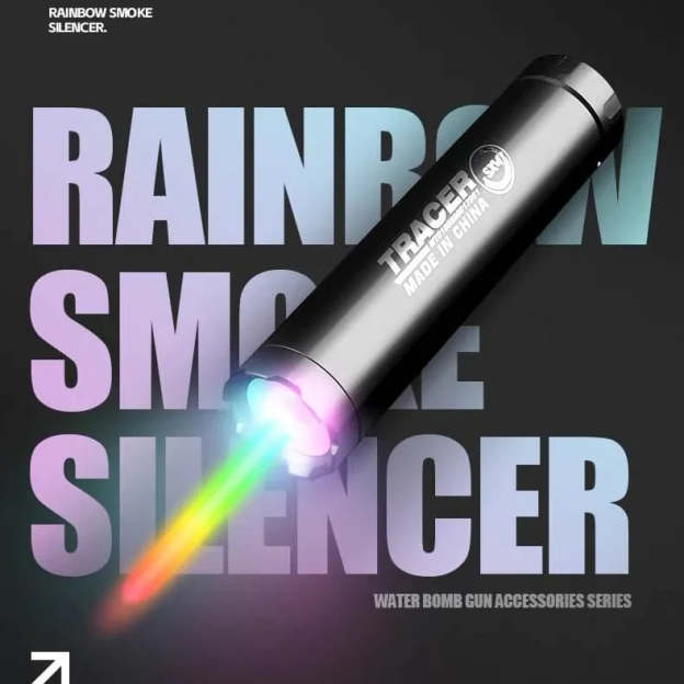 New Rainbow Smoke Tracer For Both Gel Blaster & Airsoft LKCJ