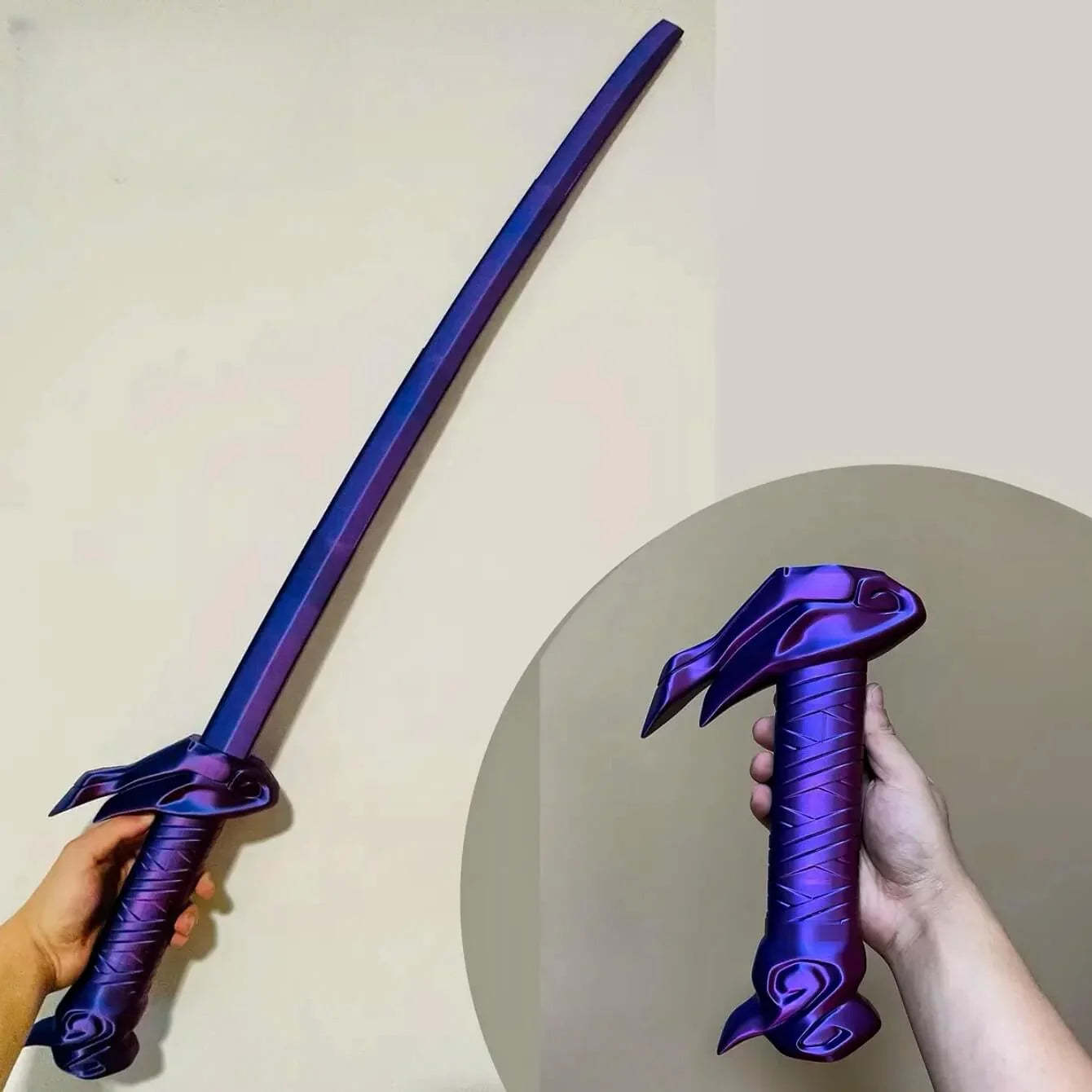 3D Printed Retractable Yasuo Sword-Cos Play LKCJ
