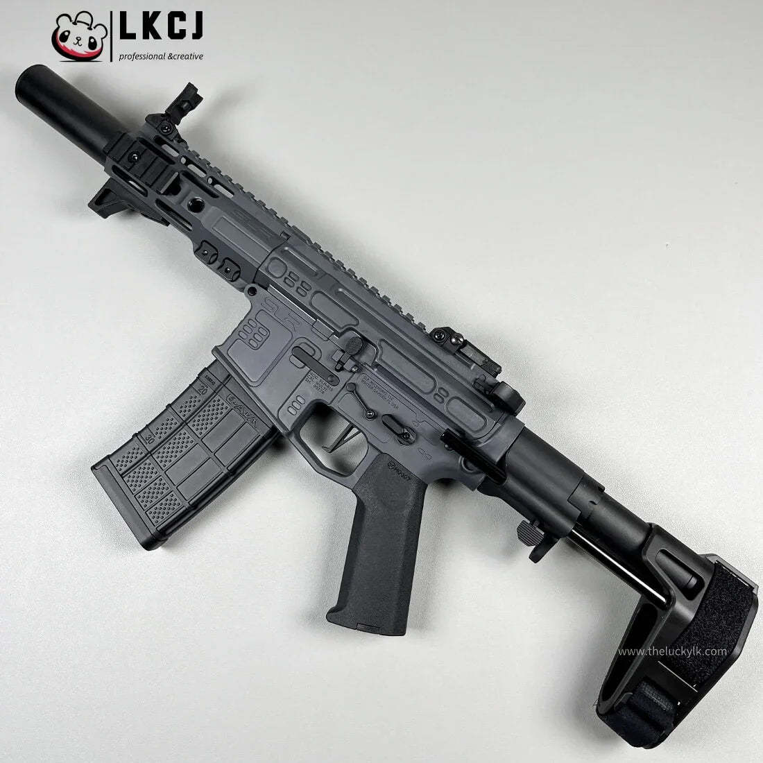 New SLR Precision Shooting Gel Blaster Fast Mode 11.1V Battery Recommended Age 18+ LKCJ