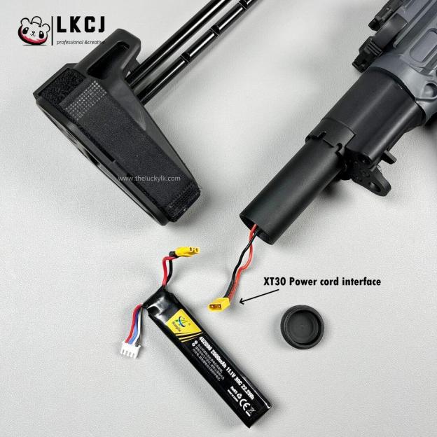 New SLR Precision Shooting Gel Blaster Fast Mode 11.1V Battery Recommended Age 18+ LKCJ