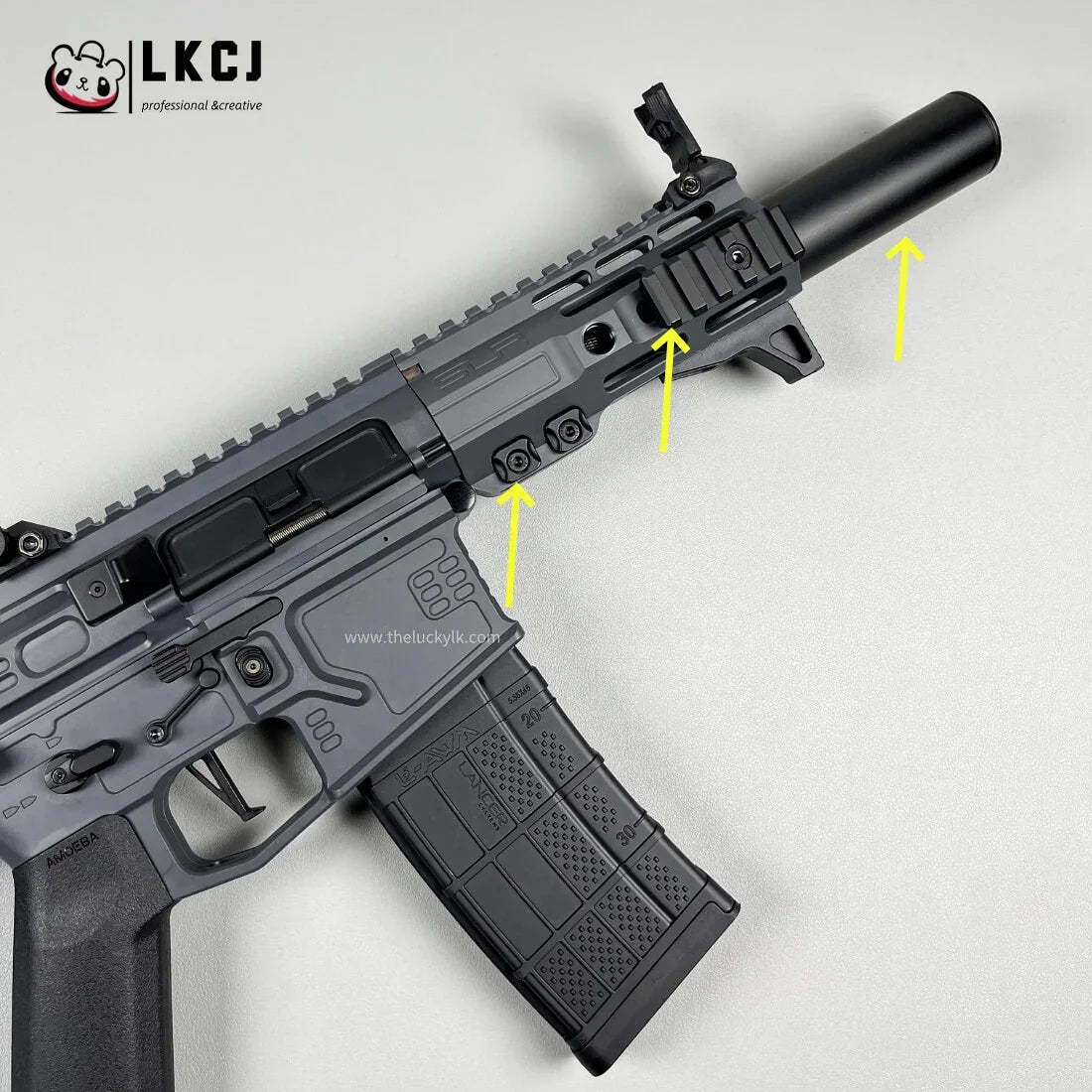 New SLR Precision Shooting Gel Blaster Fast Mode 11.1V Battery Recommended Age 18+ LKCJ