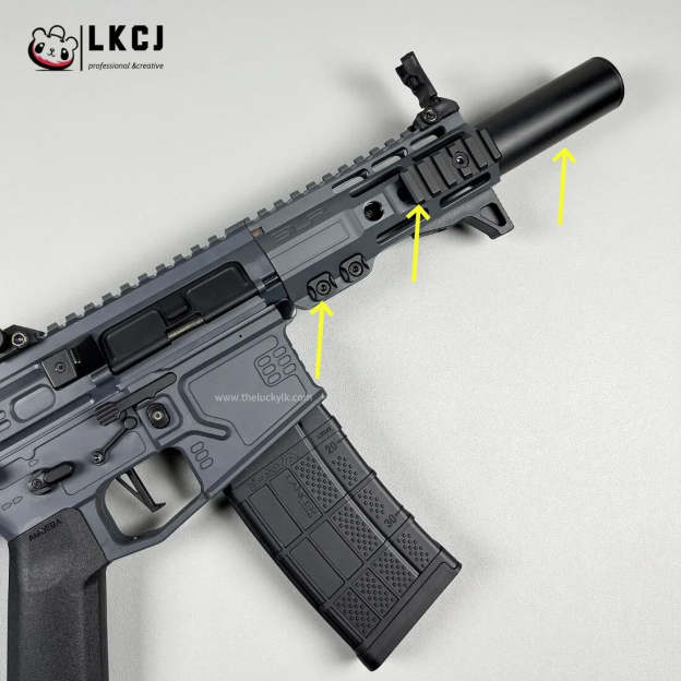 New SLR Precision Shooting Gel Blaster Fast Mode 11.1V Battery Recommended Age 18+ LKCJ