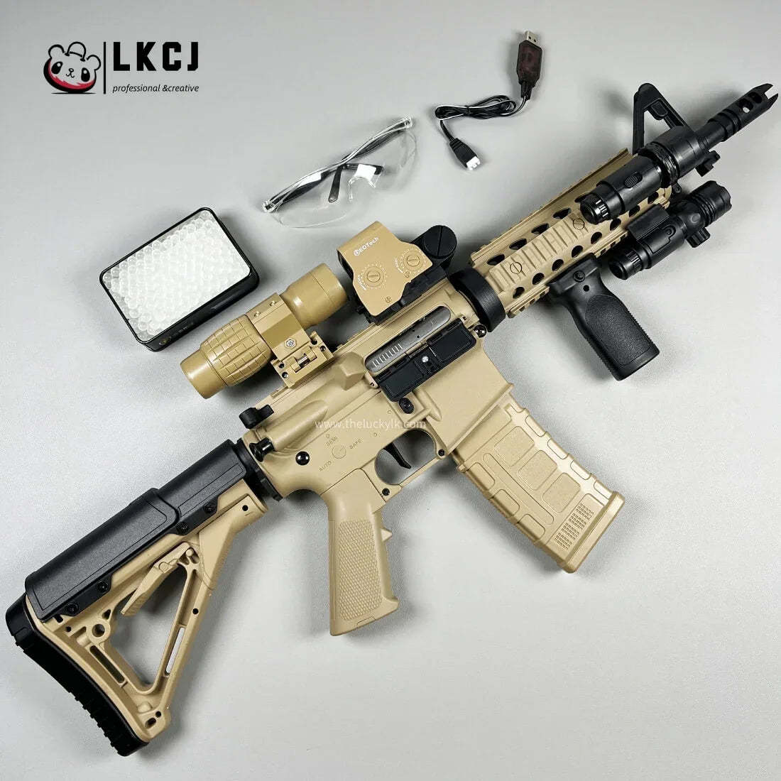New M4A1 2.0 Gel Blaster High Speed Fire Mode LKCJ
