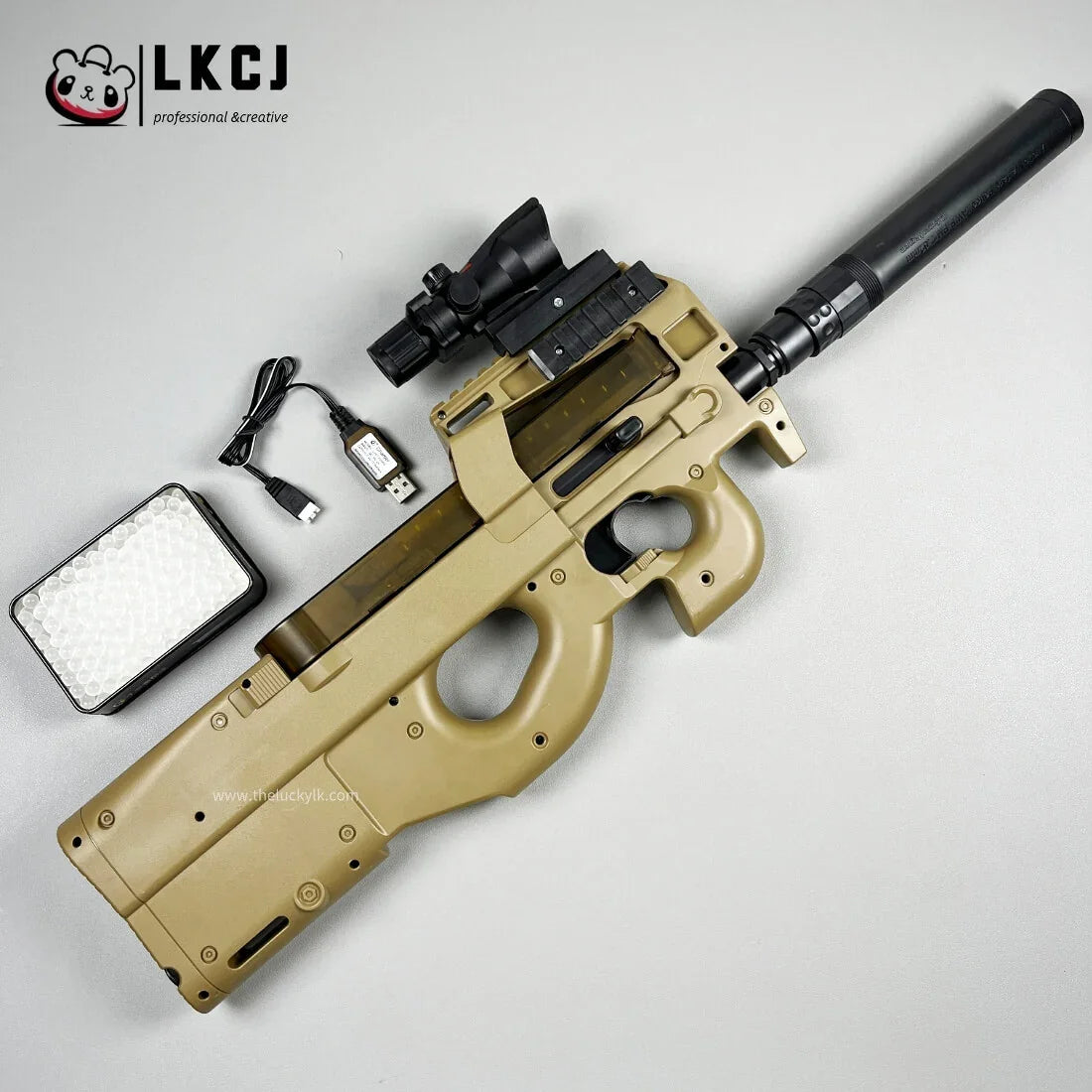 Exquisite Graffiti Vector Gel Blaster With Movable – LKCJ