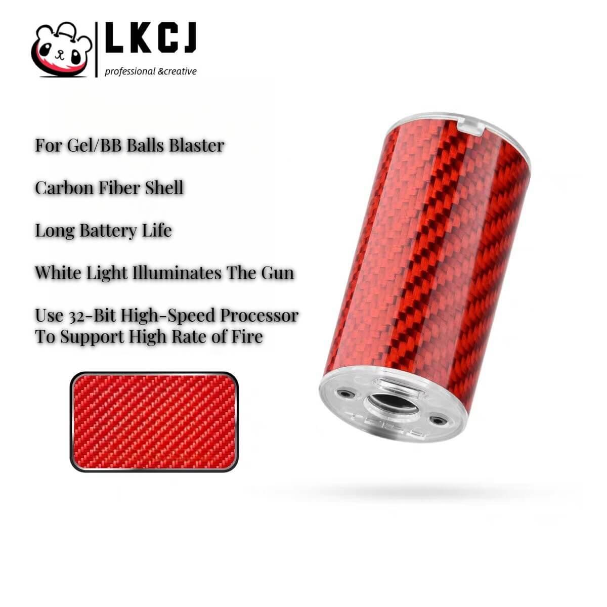 Carbon Fiber Tracer For Gel/BB Balls Blaster 2.0-LKCJ
