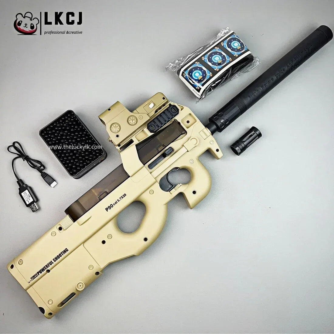 Exquisite Graffiti Vector Gel Blaster With Movable – LKCJ