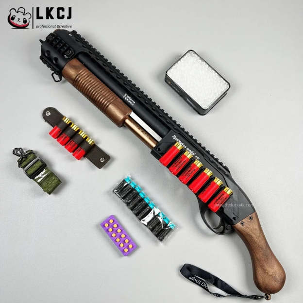 M870 Nerf Soft Bullet/Gel Blaster Gun LKCJ