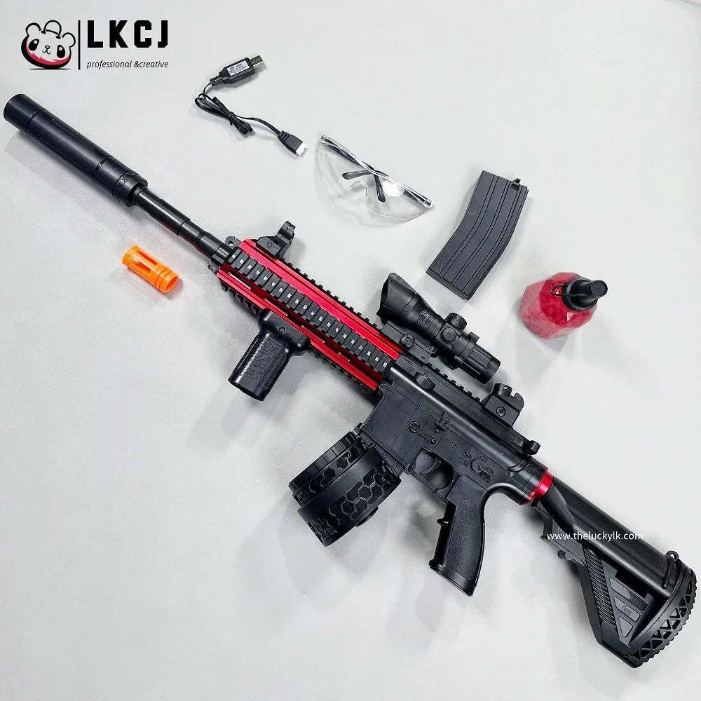 Exquisite Graffiti M416 Gel Blasters 25M Shoot Range With 2 Mags LKCJ