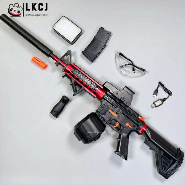 Exquisite Graffiti M416 Gel Blasters 25M Shoot Range With 2 Mags LKCJ