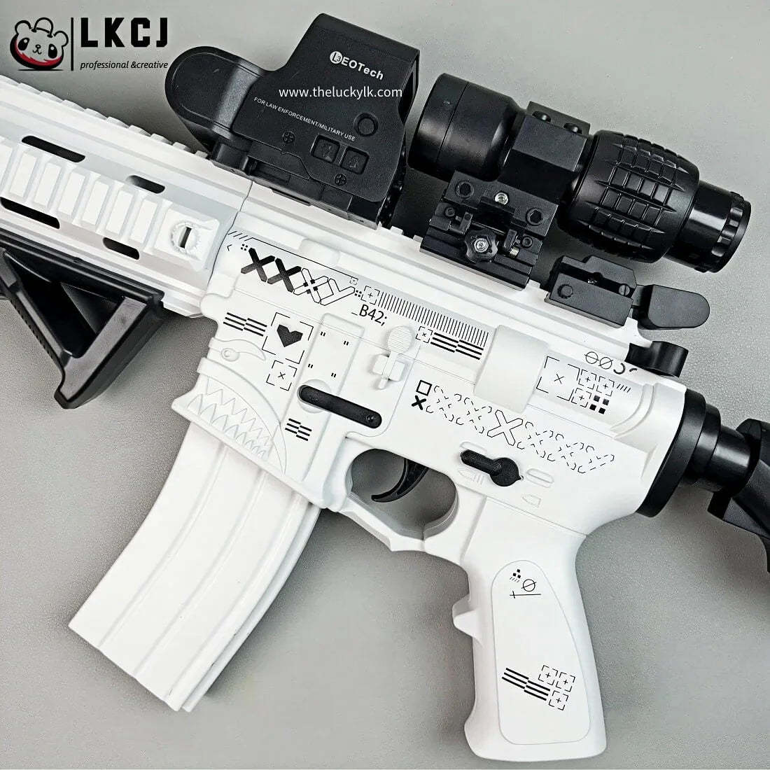 Exquisite Graffiti M416 Gel Blasters 25M Shoot Range With 2 Mags LKCJ