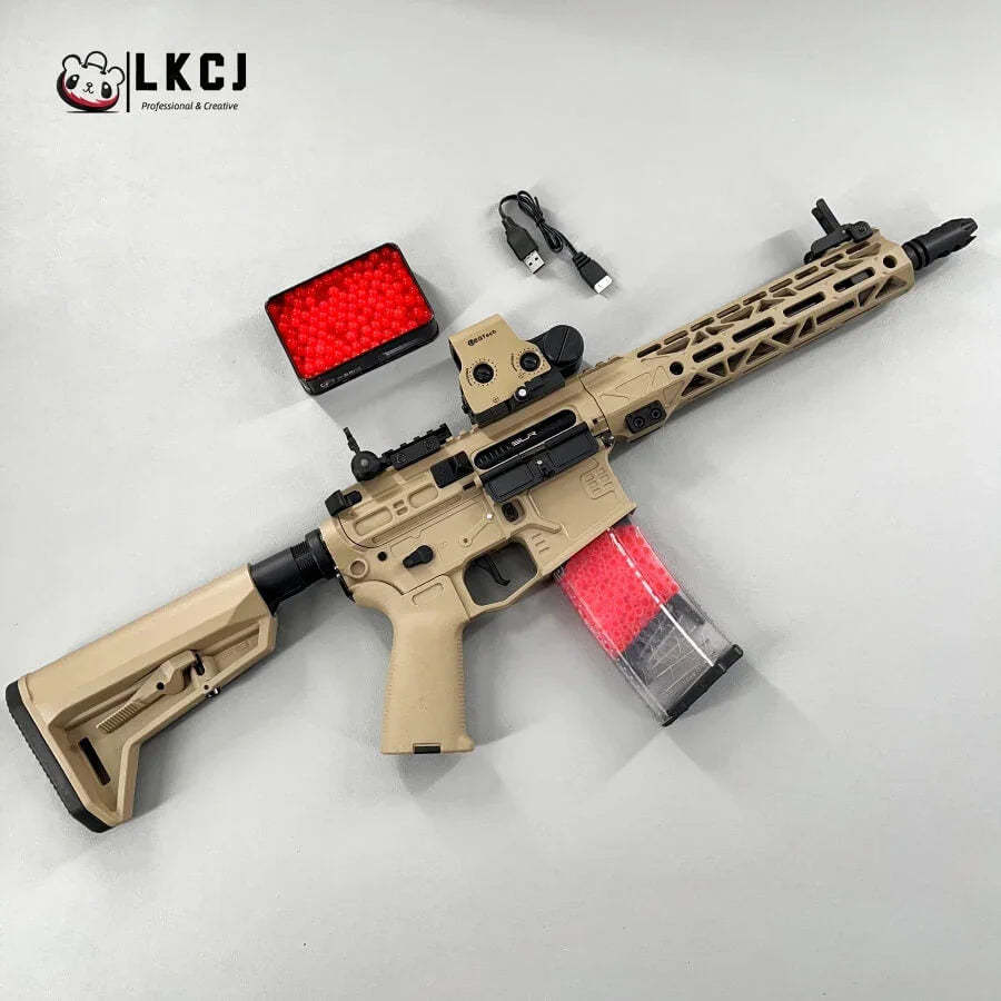 New SLR Precision Shooting Gel Blaster Fast Mode 11.1V Battery Recommended Age 18+ LKCJ