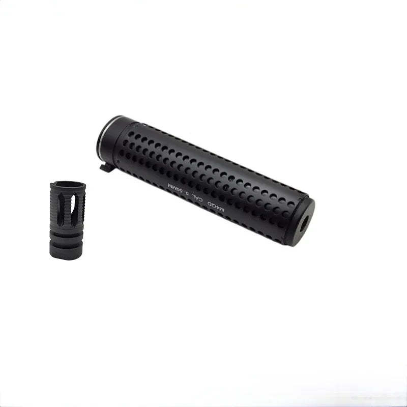 Metal Silencer Adapt To 14 MM Threaded Rod Tip & 19 MM Smooth Tip LKCJ