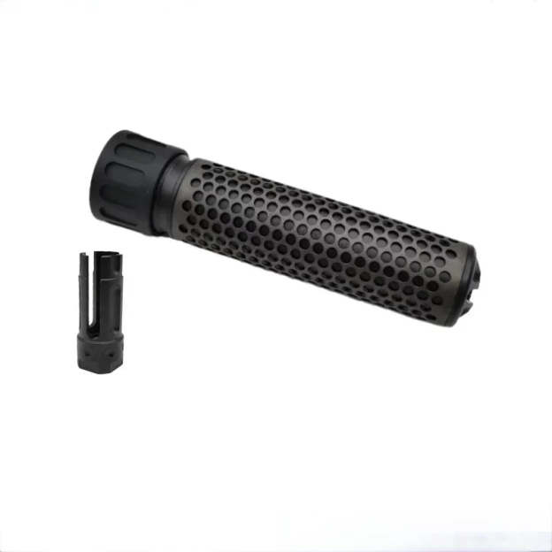 Metal Silencer Adapt To 14 MM Threaded Rod Tip & 19 MM Smooth Tip LKCJ