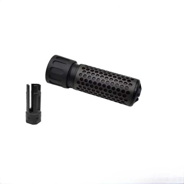 Metal Silencer Adapt To 14 MM Threaded Rod Tip & 19 MM Smooth Tip LKCJ
