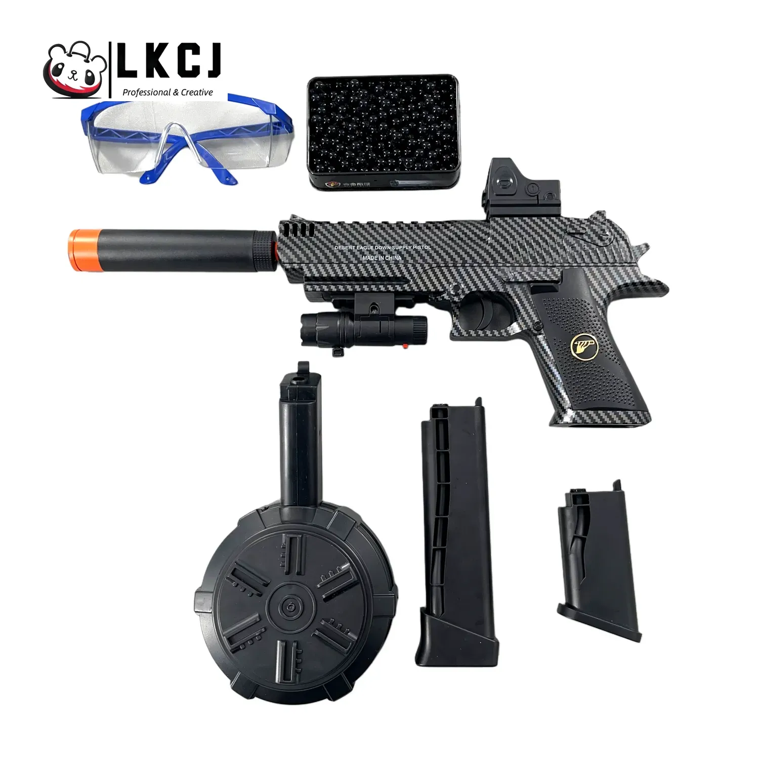 Printed Sticker Style Desert Eagle Gel Blaster