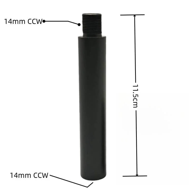 14mm CCW CNC Metal Extension Tube-LKCJ