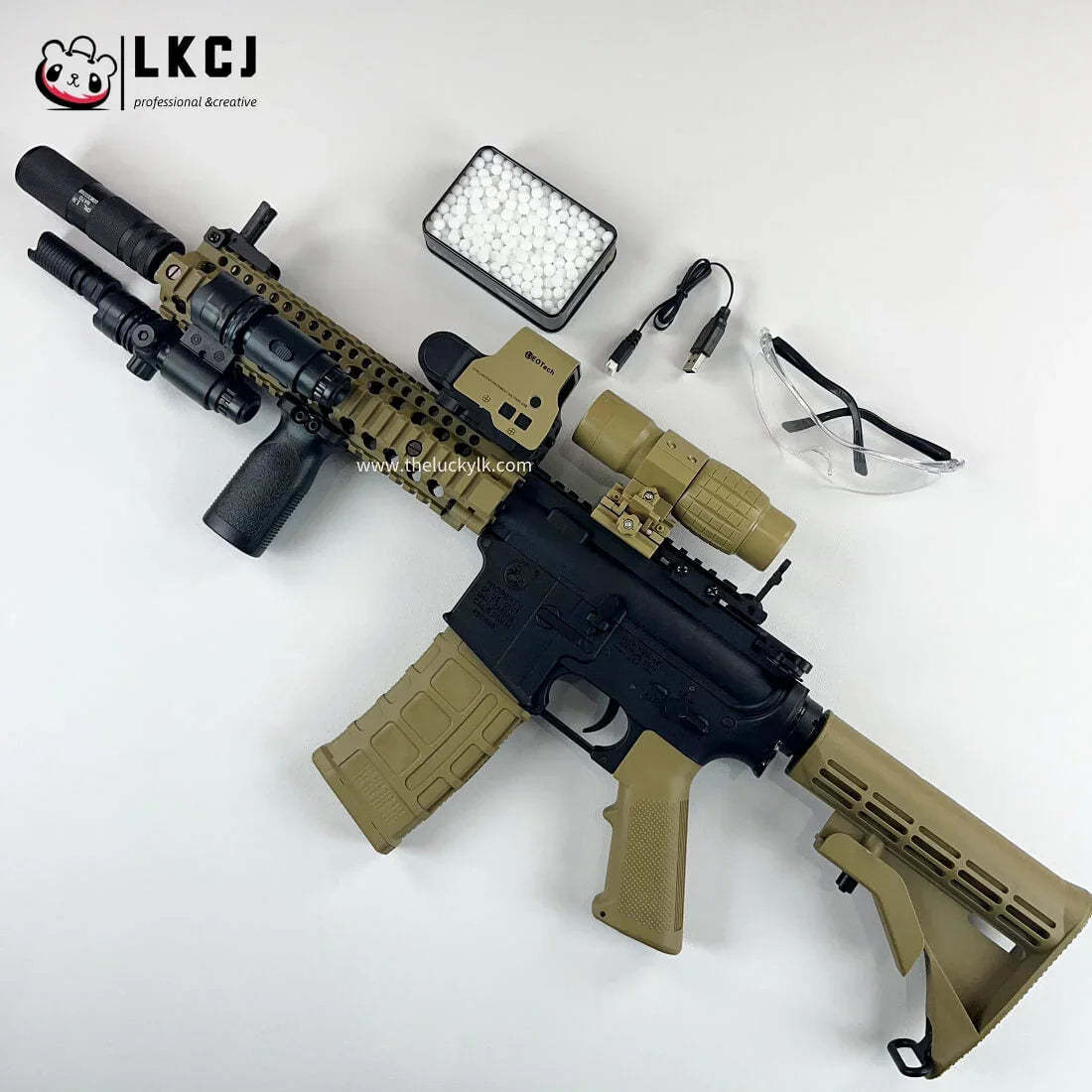 New Mk18 M4A4 CQBR Gel Blaster Toy Gun LKCJ