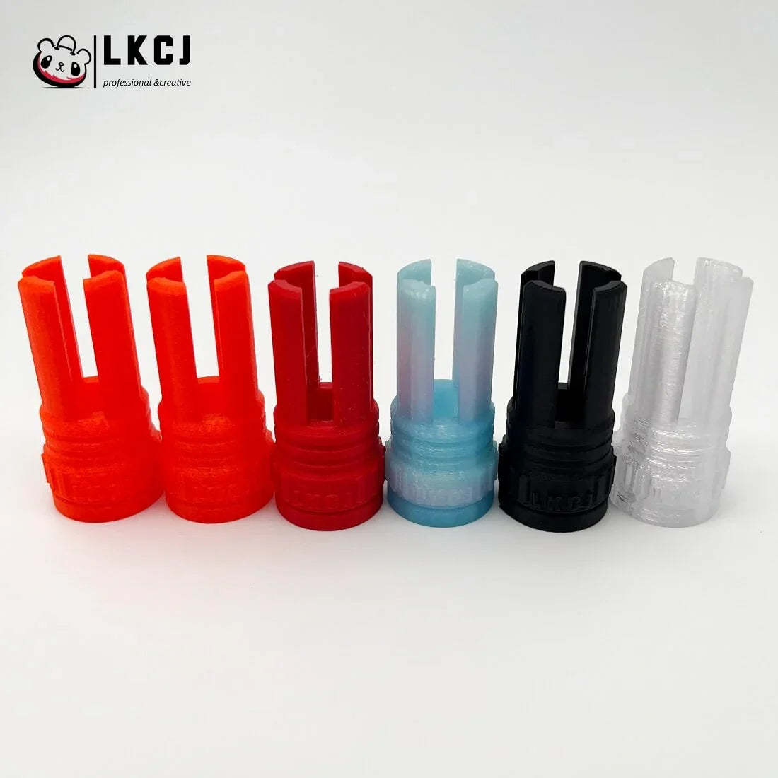 High Quality 3D Printed Orange Tips 6 PC Set 14MM CCW LKCJ