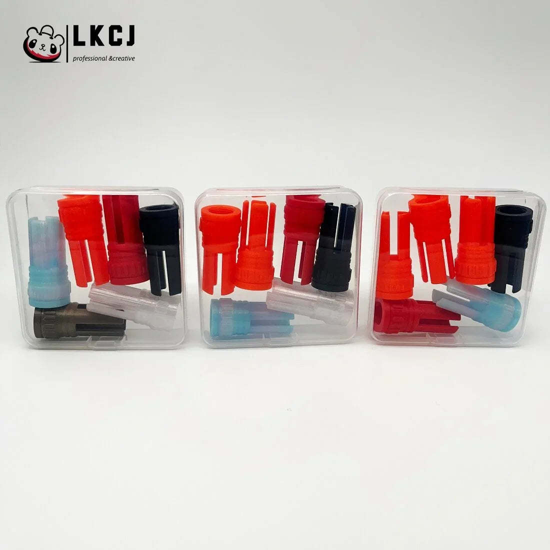 High Quality 3D Printed Orange Tips 6 PC Set 14MM CCW LKCJ