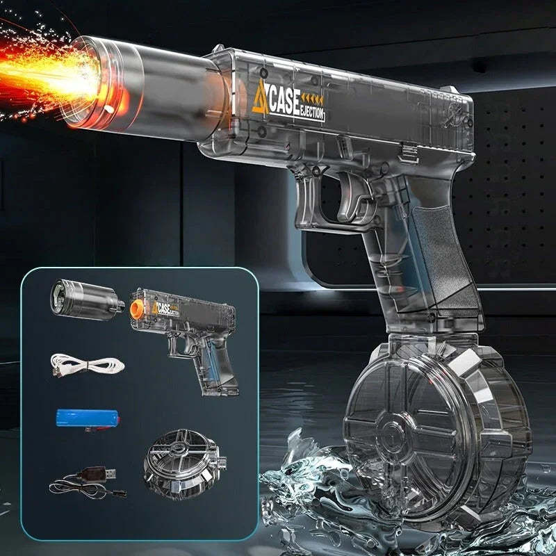 G Pistol Water Gun With Lighting Tracer LKCJ