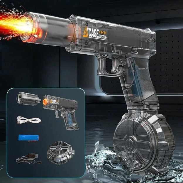 G Pistol Water Gun With Lighting Tracer LKCJ