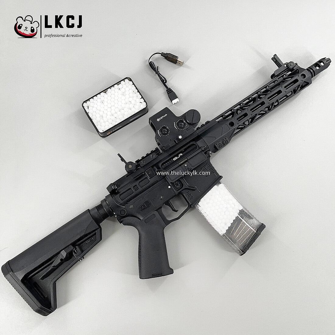 New SLR Precision Shooting Gel Blaster Fast Mode 11.1V Battery Recommended Age 18+-LKCJ