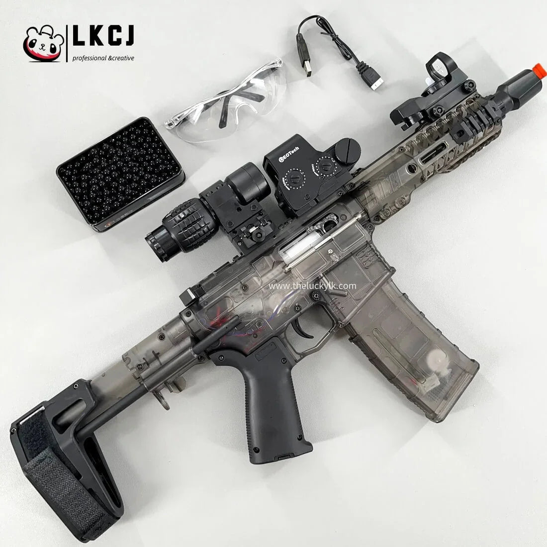 SLR Gel Blaster 2.0 With Forward And Backward Movable Bolt LKCJ