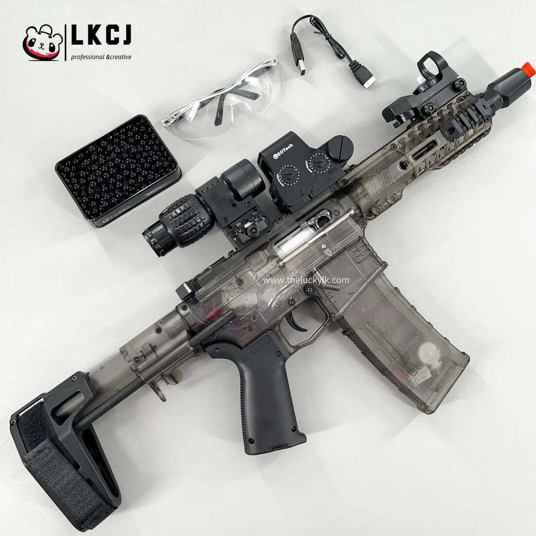 SLR Gel Blaster 2.0 With Forward And Backward Movable Bolt LKCJ