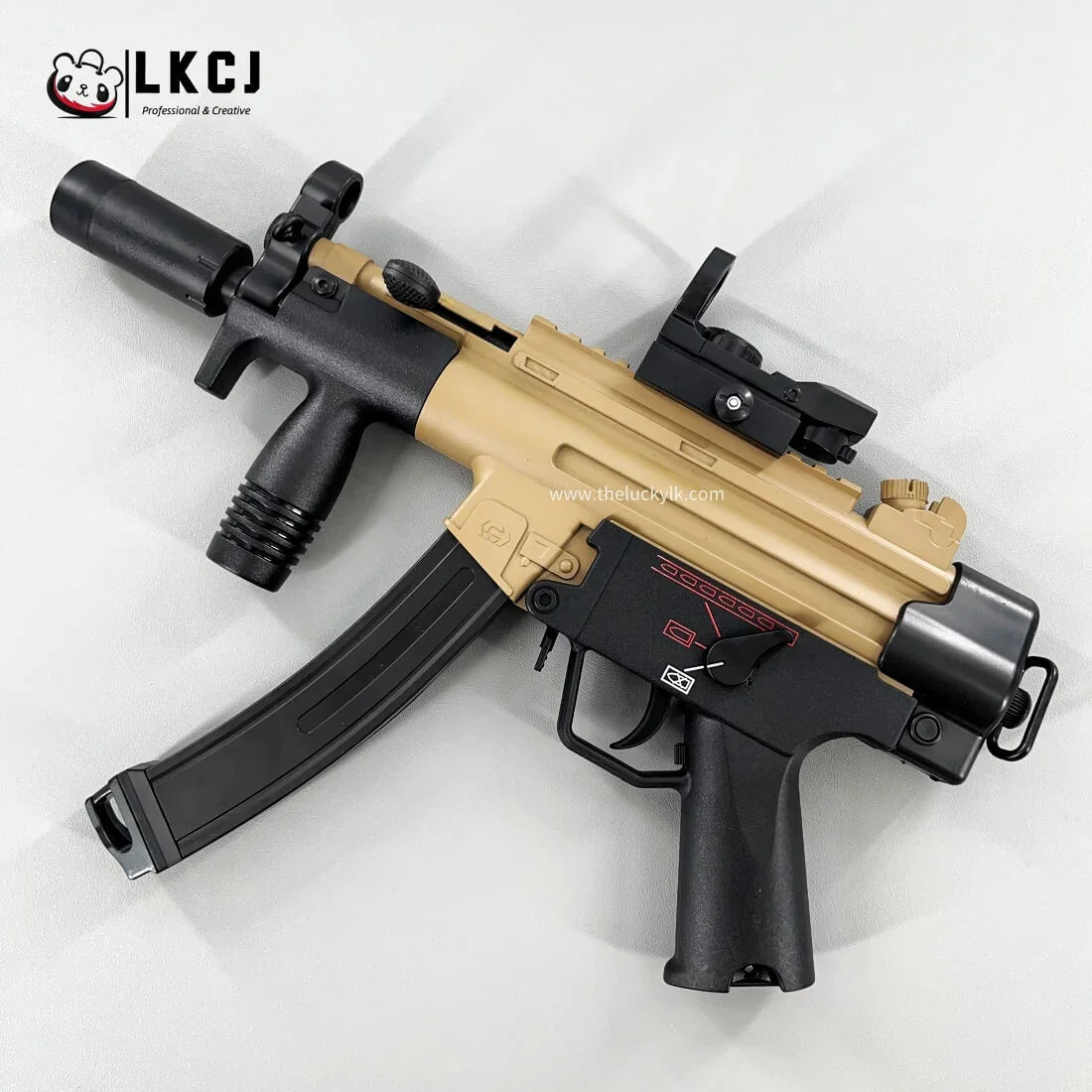 Exquisite Engraving MP5K Gel Blaster High Rate of Fire Smooth