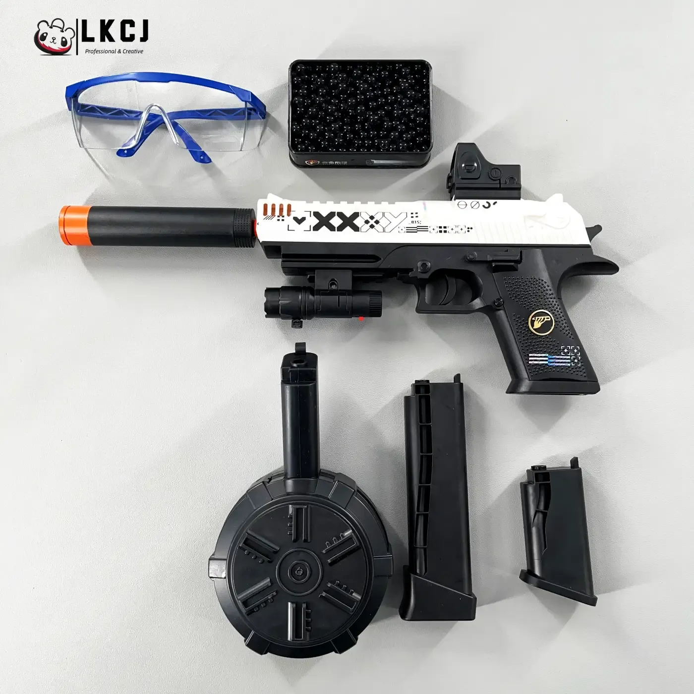 Printed Sticker Style Desert Eagle Gel Blaster