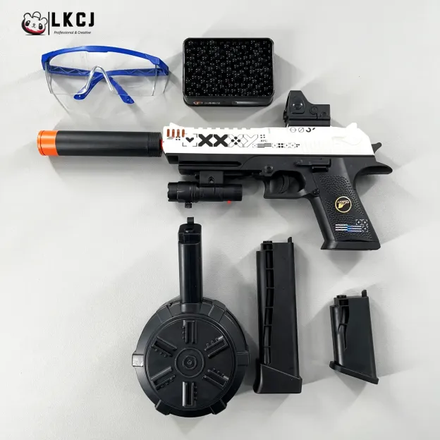 Printed Sticker Style Desert Eagle Gel Blaster