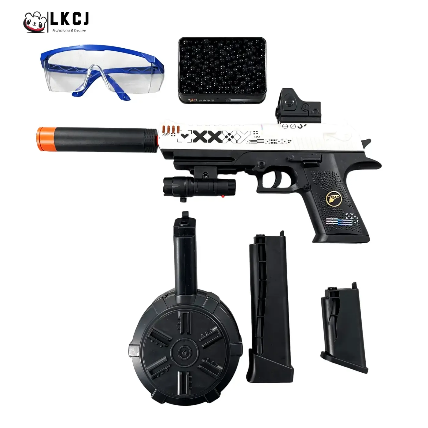 Printed Sticker Style Desert Eagle Gel Blaster