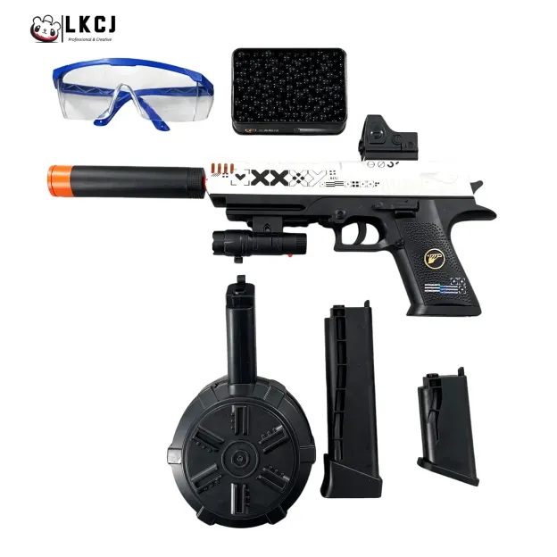 Printed Sticker Style Desert Eagle Gel Blaster