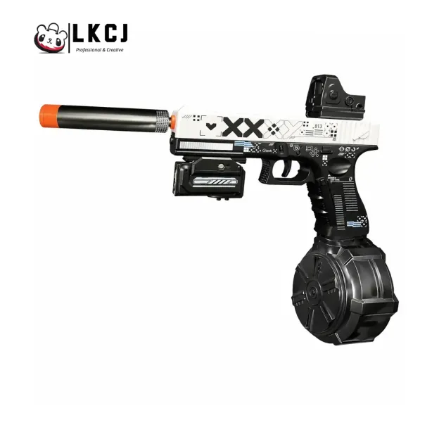 Printed Sticker Style Desert Eagle Gel Blaster
