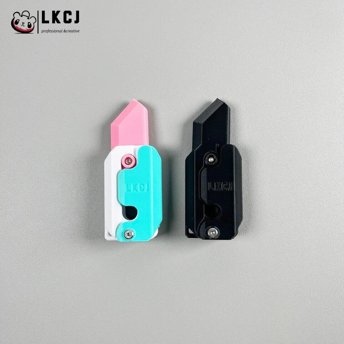 Real 3D Printed Mini 1911 Decompression Model Keychain, Non-launchable LKCJ