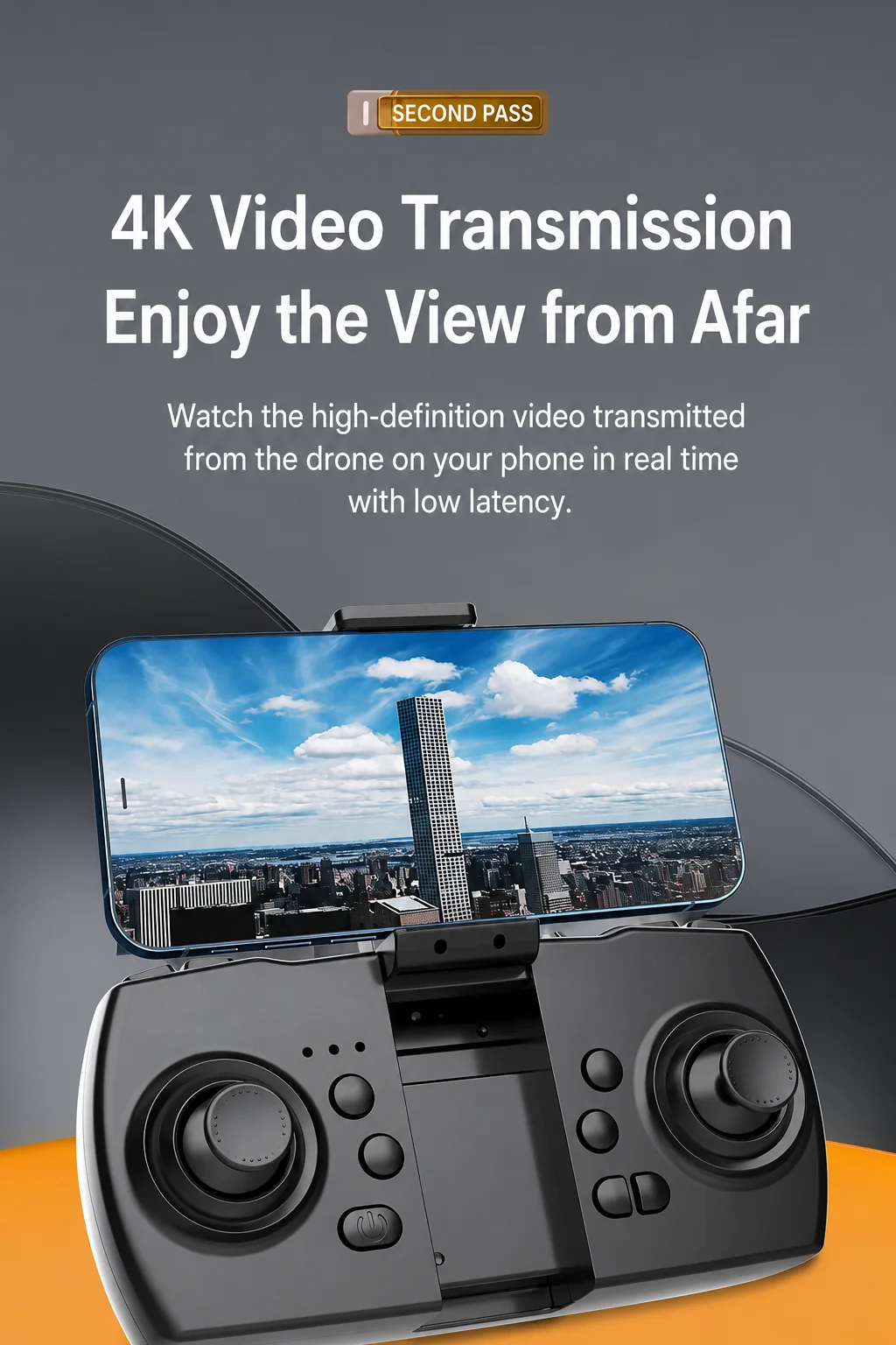 Drone Gel Blaster With Brushless Motors And 4K Camera Recommended Age 15+