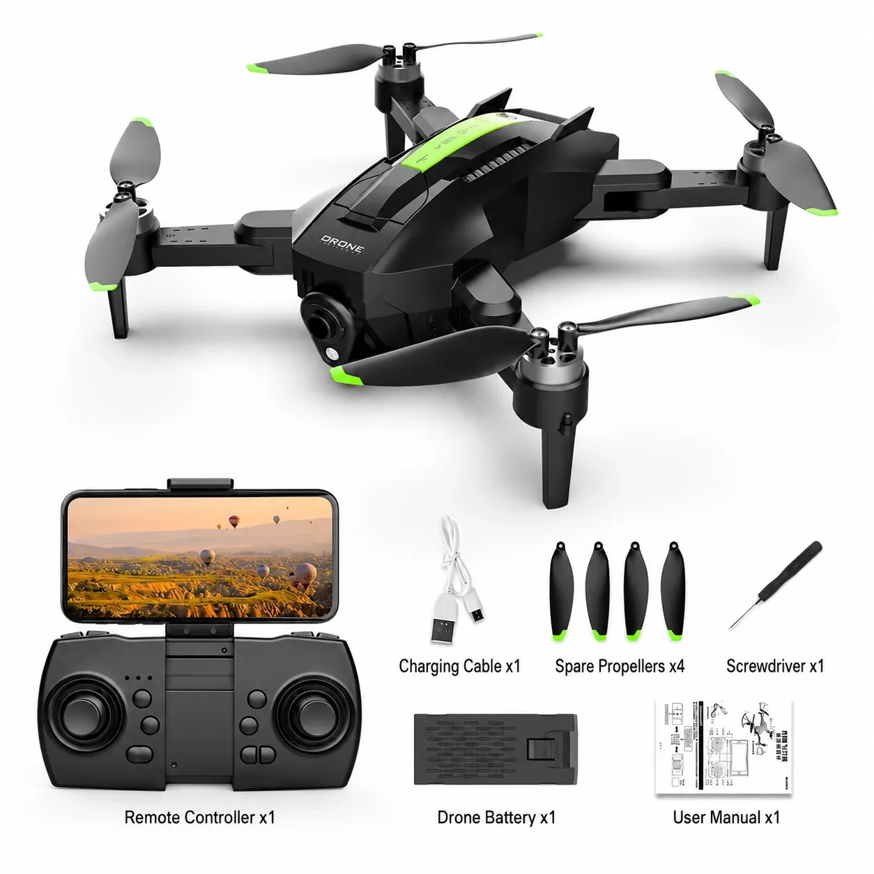 Drone Gel Blaster With Brushless Motors And 4K Camera Recommended Age 15+-LKCJ
