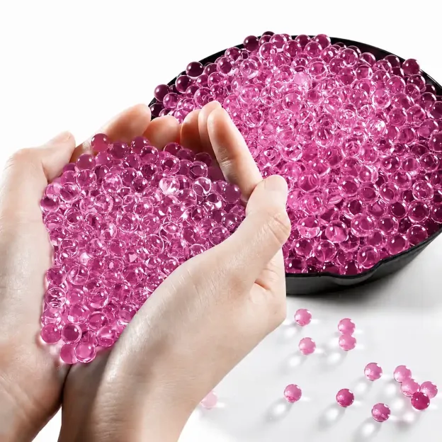 60,000 Gel Balls With Collapsible 600ml Gel Ball Quick-Loading Bottle
