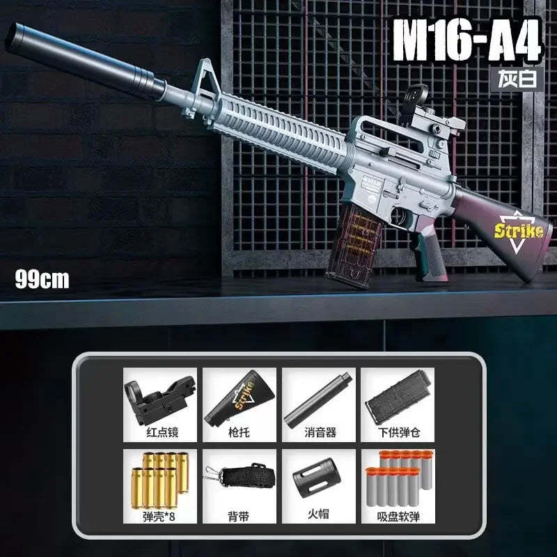M416 Shell Ejecting Soft Bullet Rifle Gun (Assault Rifle/AR) LKCJ