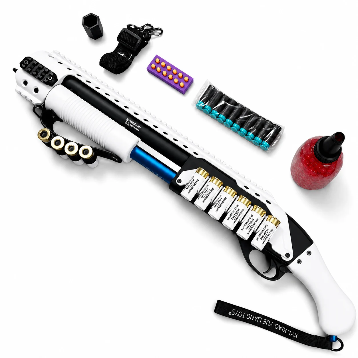 M870 Nerf Soft Bullet/Gel Blaster Gun 'Shotgun'