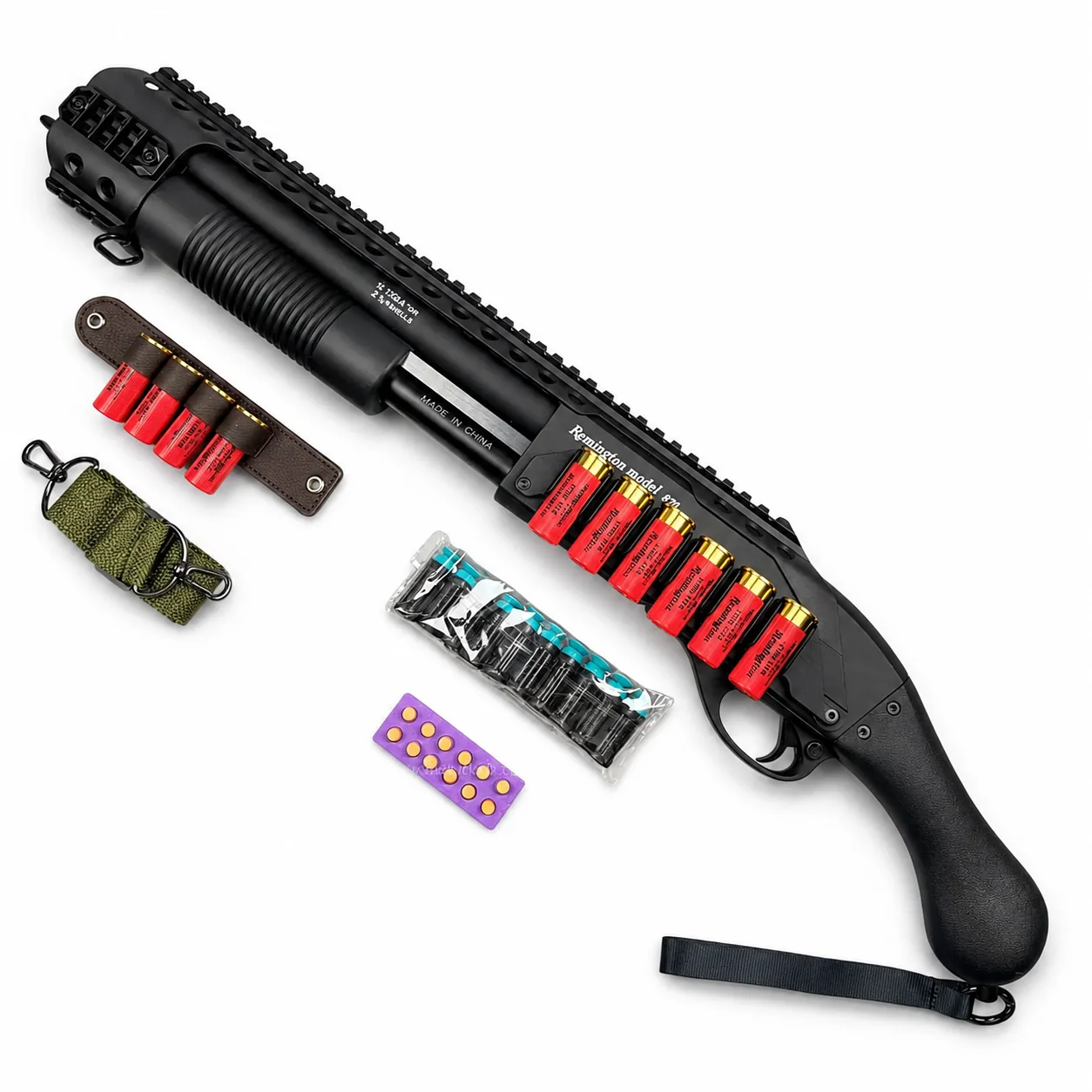 M870 Nerf Soft Bullet/Gel Blaster Gun 'Shotgun'