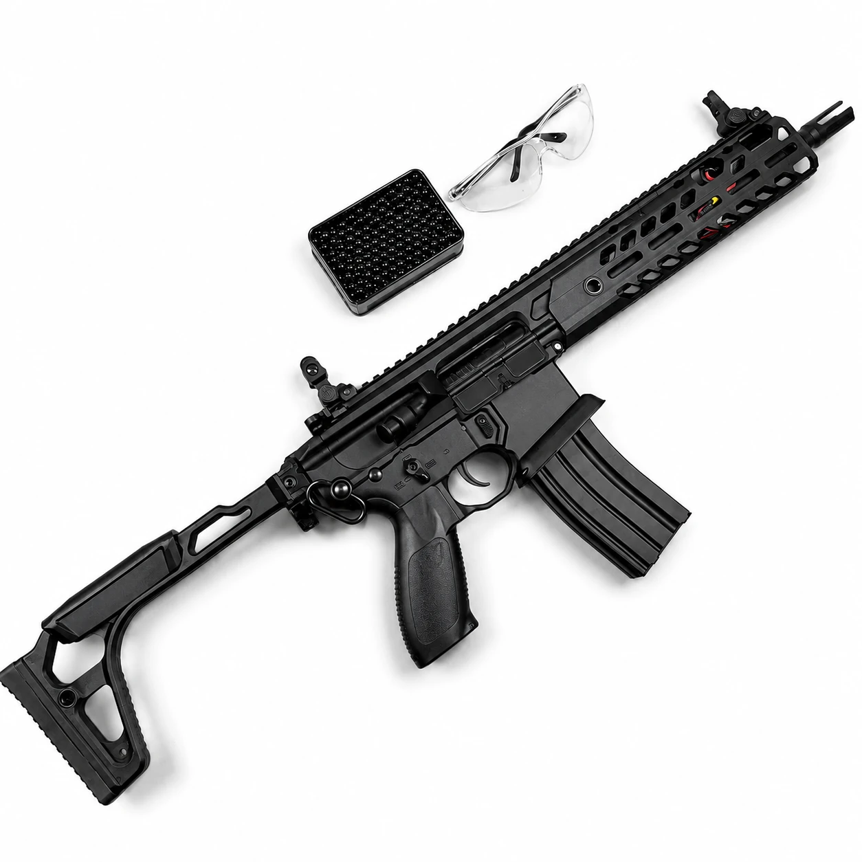 MCX Gel Blaster With Forward And Backward Movable Bolt