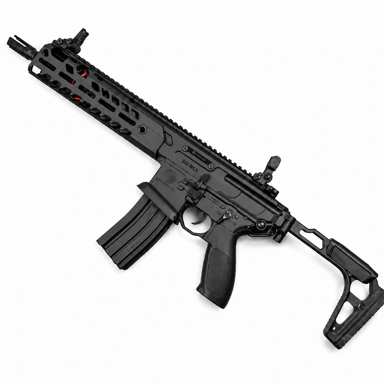 MCX Gel Blaster With Forward And Backward Movable Bolt
