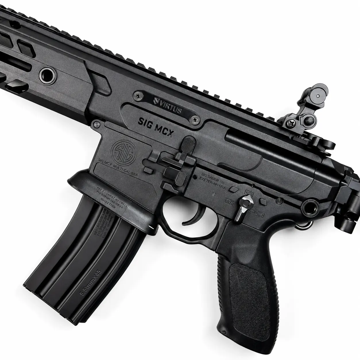 MCX Gel Blaster With Forward And Backward Movable Bolt