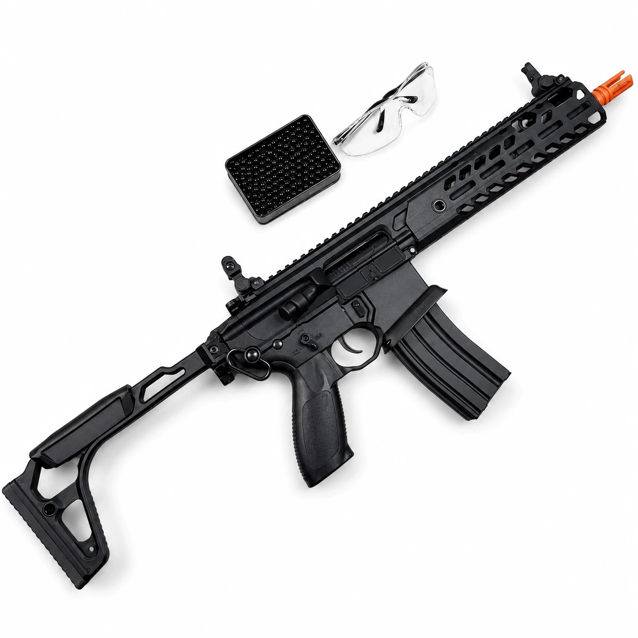 MCX Gel Blaster With Forward And Backward Movable Bolt