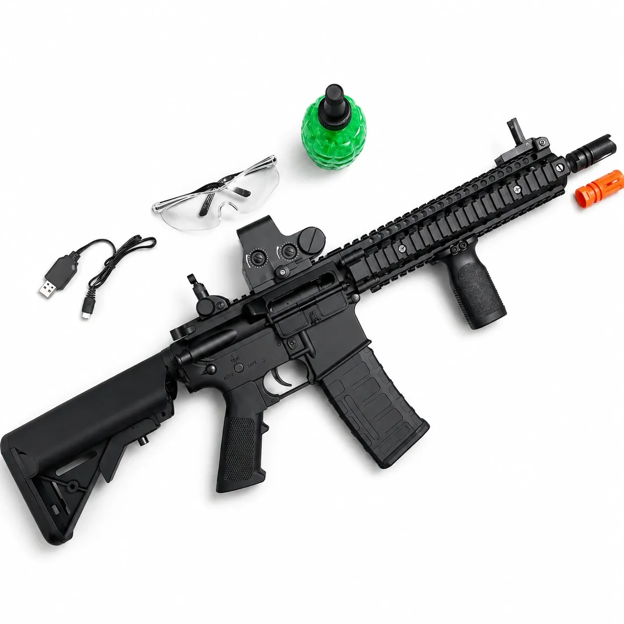 New Mk18 M4A4 CQBR Gel Blaster Toy Gun-LKCJ