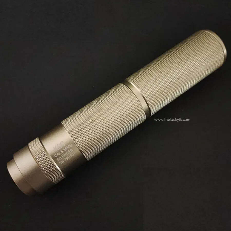 Metal Silencer Adapt To 14 MM Threaded Rod Tip & 19 MM Smooth Tip LKCJ