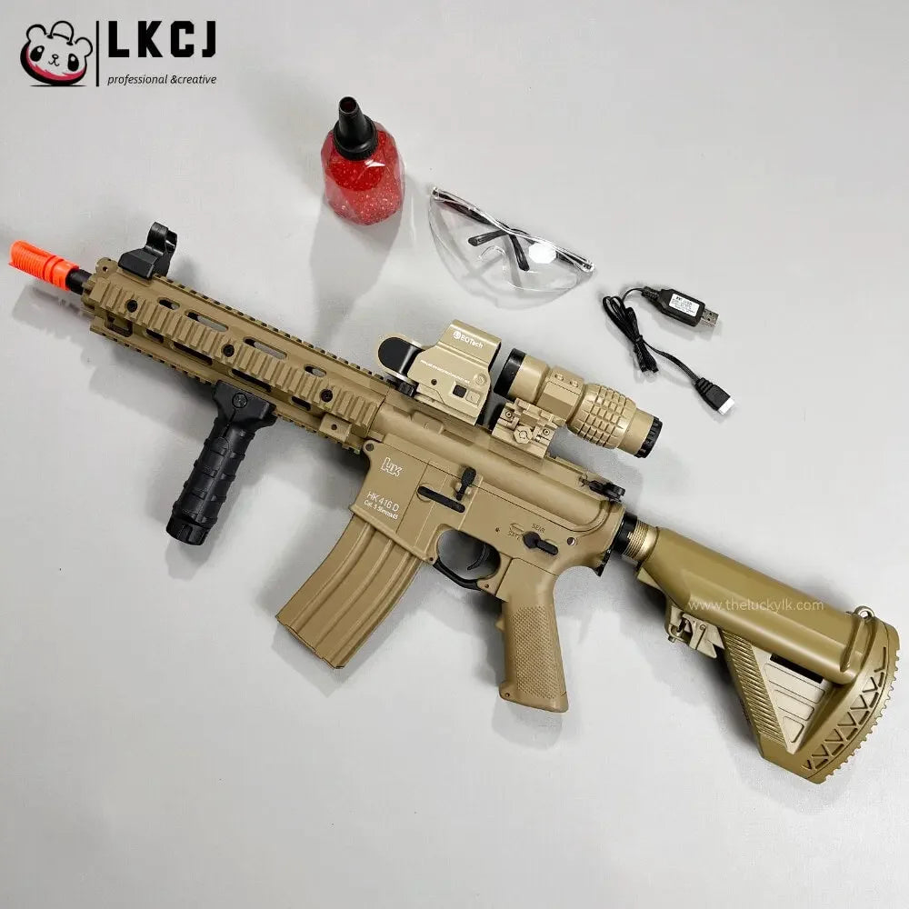 New HK416D Gel Blasters With Linkable Bullet Chamber LKCJ