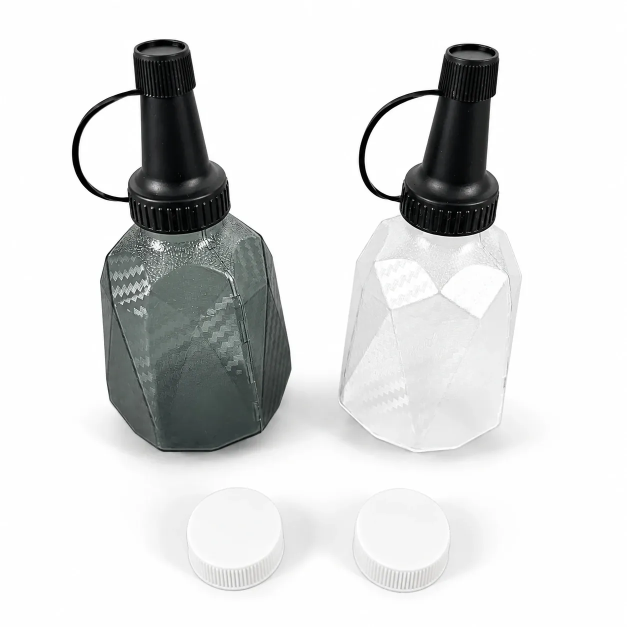 Carbon Fiber Pattern Quick Loading Bottle